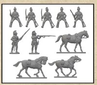 1/72 American War of Independence - American Cavalry