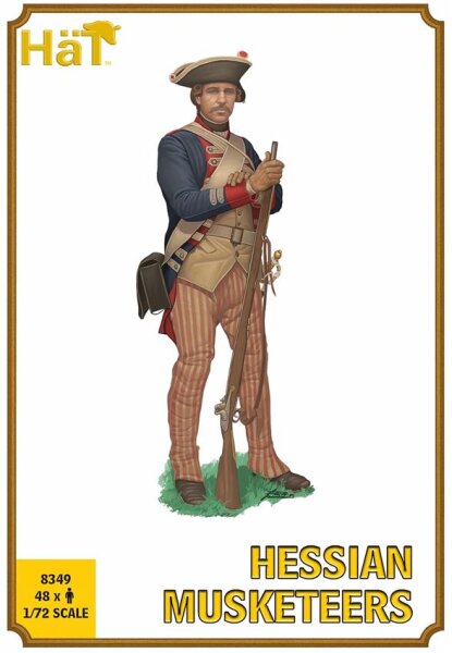 1/72 American War of Independence - Hessian Musketeers