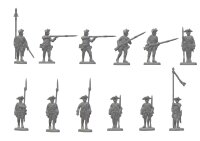 1/72 American War of Independence - Hessian Musketeers