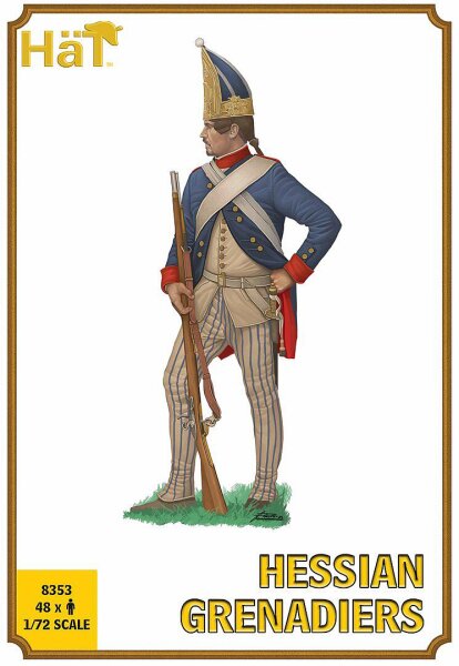 1/72 HäT 8353 American War of Independence - Hessian Grenadiers