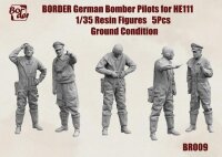1/35 German Bomber Pilots for He111 - Ground Condition