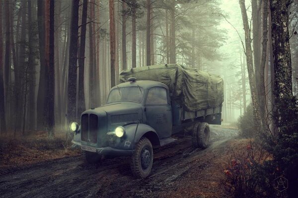 1/72 Borgward B3000S (4x2)