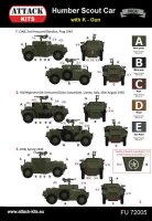 1/72 Humber Scout Car with Vicker K-Gun + Bonus