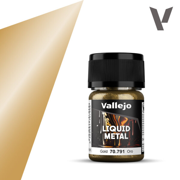 Vallejo Liquid Metal - Gold 35ml