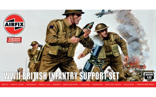 A04710V WWII British Infantry Support Set in 1:32