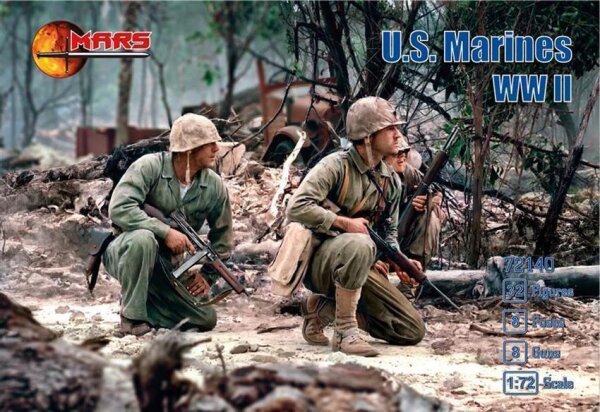 U.S. Marines WWII 1:72 Mars 72140