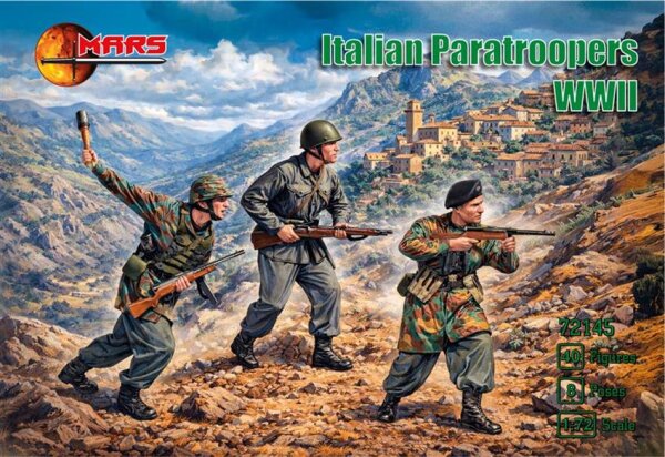 1/72 Italian Paratroopers WWII