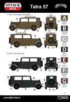 1/72 Tatra 57 stw Station Wagon Civil and Wehrmacht use - Profi-Line