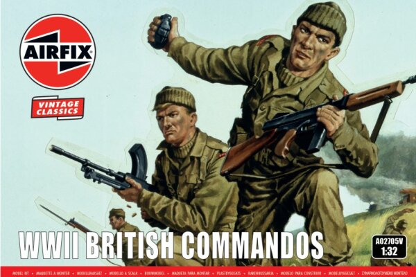 1/32 WWII British Commandos