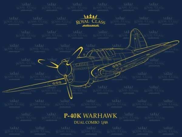 1/48 P-40K Warhawk Dual Combo "Royal Class"