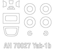 1/72 Yak-1b