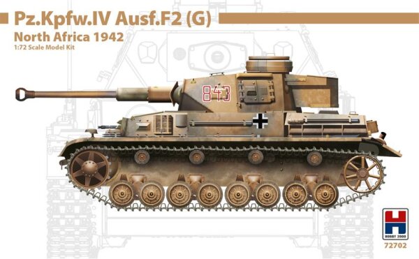 1/72 Pz.Kpfw.IV Ausf.F2 (G) North Africa 1942
