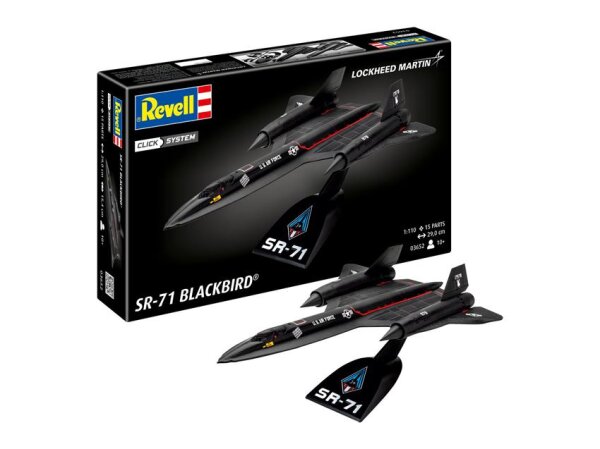 1/110 Lockheed SR-71 Blackbird