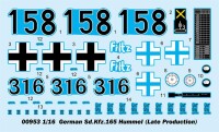 1/16 German Sd.Kfz.165 Hummel (Late Production)