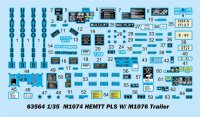 1/35 M1074 HEMTT PLS with M1076 Trailer
