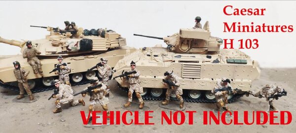 1/72 Modern US Tank Crews with Armored Force