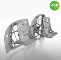 1/48 A6M2-K two Bulkheads with Seats set - 3D Print for...