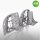 1/48 A6M2-K two Bulkheads with Seats set - 3D Print for Eduard