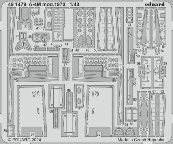 1/48 Douglas A-4M Skyhawk mod. 1970 for Magic Factory