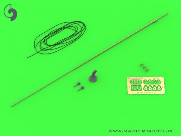 1/35 Modern AFV Antenna Comrod VHF3088VM (1pcs) - TILTED version
