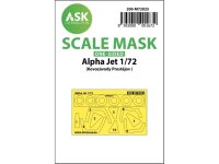 1/72 Alpha Jet one-sided painting mask for KPM