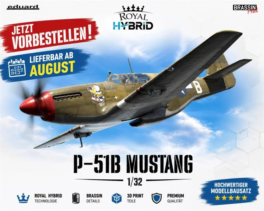 1/32 P-51B Mustang Royal Hybrid