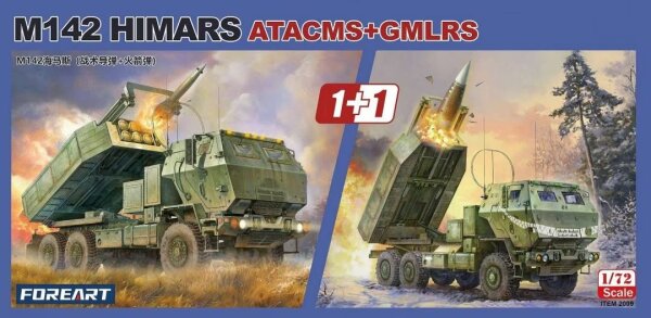 1/72 M142 HIMARS ATACMS/GMLRS (1+1 Set)