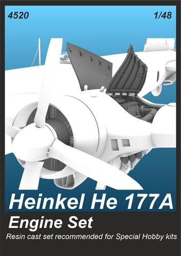1/48 Heinkel He 177A Engine set for Special Hobby