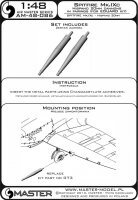 1/48 Spitfire Mk.IXc late version – Hispano cannons in fairings (Eduard)