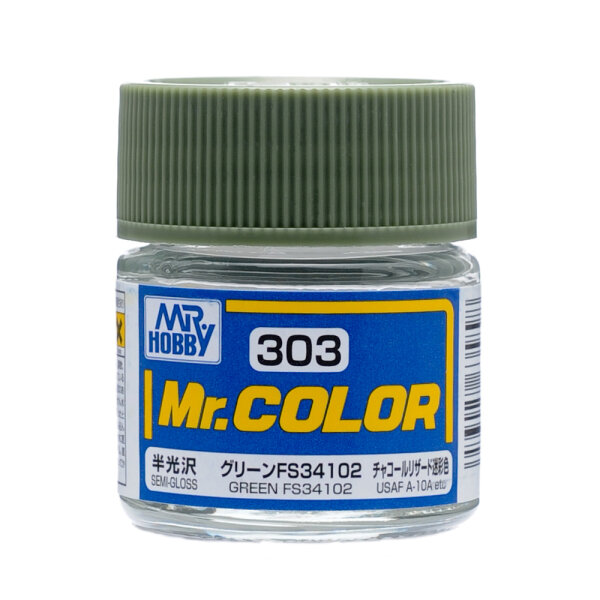C303 Mr. Color Green FS34102  / grün seidenmatt 10 ml