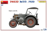1/24 German Traffic Tractor D8532 Mod.1950 - Miniart 24007