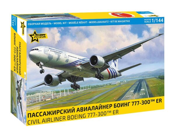 Boeing 777-300ER 1:144 Zvezda 7012