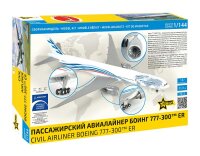 Boeing 777-300ER 1:144 Zvezda 7012