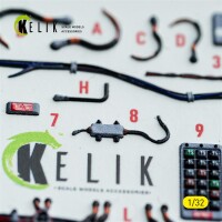 F-15C Early Interior 3D Decals for Tamiya Kit 1:32