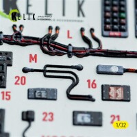 F-15C Early Interior 3D Decals for Tamiya Kit 1:32