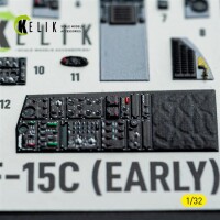 F-15C Early Interior 3D Decals for Tamiya Kit 1:32