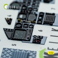 F-15C MSIP II Interior 3D Decals for Tamiya Kit 1:32