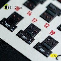 F-15C MSIP II Interior 3D Decals for Tamiya Kit 1:32