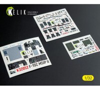 F-15C MSIP II Interior 3D Decals for Tamiya Kit 1:32