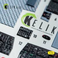 F-15C MSIP II Interior 3D Decals for Tamiya Kit 1:32