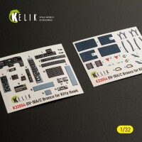 OV-10A/C Bronco Interior 3D Decals for Kitty Hawk / Zimi Models Kit 1:32