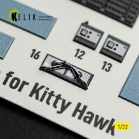 OV-10A/C Bronco Interior 3D Decals for Kitty Hawk / Zimi Models Kit 1:32