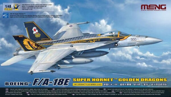 Boeing F/A-18E Super Hornet "Golden Dragons" 1:48