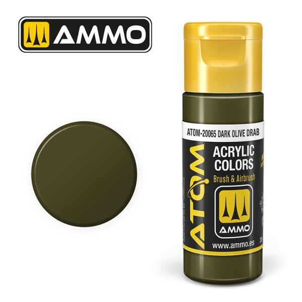 ATOM COLOR Dark Olive Drab FS34094 20ml