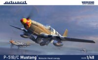 P-51B Mustang Malcolm Hood Weekend Edition 1:48 Eduard 84214