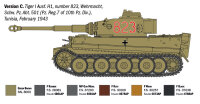 Pz. Kpfw. VI Tiger I Ausf. H (tp) Early Production 1:35 Italeri 6767