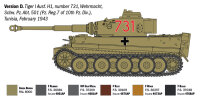 Pz. Kpfw. VI Tiger I Ausf. H (tp) Early Production 1:35 Italeri 6767
