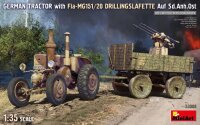 German Tractor with Fla-MG151/20 Drillingslafette auf...