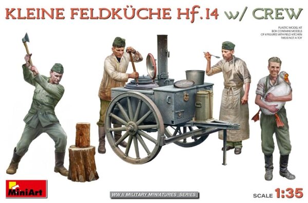 Kleine Feldküche Hf.14 w/ Crew 1:35