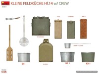 Kleine Feldküche Hf.14 w/ Crew 1:35